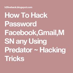Cara hack password fb orang lain lebih baik satu